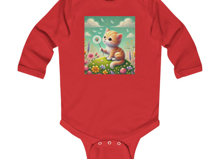 Kitten’s Whispers of Spring Infant Long Sleeve Bodysuit