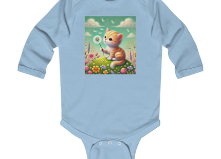 Kitten’s Whispers of Spring Infant Long Sleeve Bodysuit