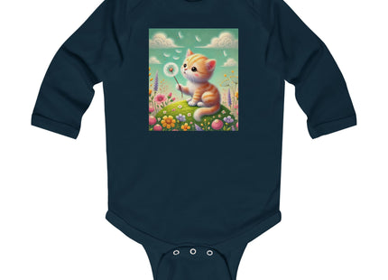 Kitten’s Whispers of Spring Infant Long Sleeve Bodysuit