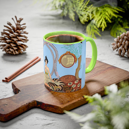 Minuit … ou l’appartement à la mode by George Barbier Colorful Mugs (11oz, 15oz)