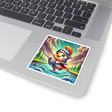 Valiant Duck Kiss-Cut Stickers (4 Sizes)