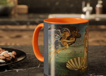 Birth of Venus by Sandro Botticelli Colorful Mugs (11oz, 15oz)