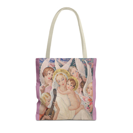 Madonna with Child by Gerda Wegener Tote Bag (AOP)