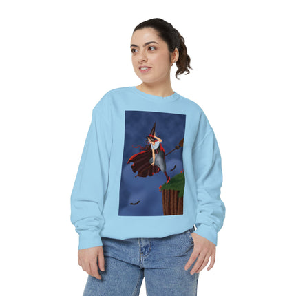 The Enchanted Witch Unisex Garment-Dyed Sweatshirt
