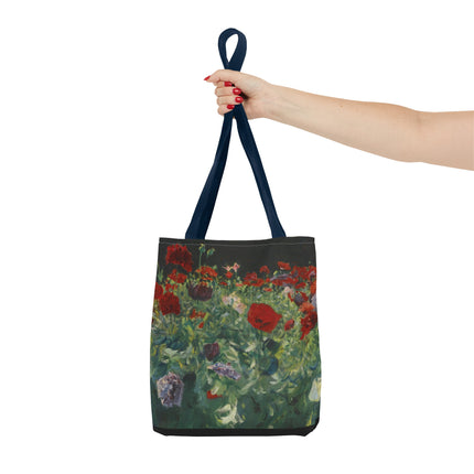 Poppies (A Study of Poppies for Carnation, Lily, Lily, Rose) by John Singer Sargent Tote Bag (AOP)