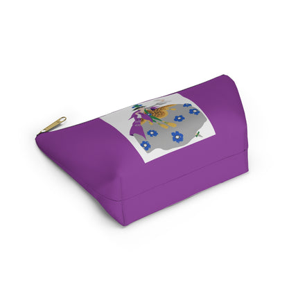 Masquerade Marquise Cosmetic Bag – Art Deco Glamour & Carnival Mystique