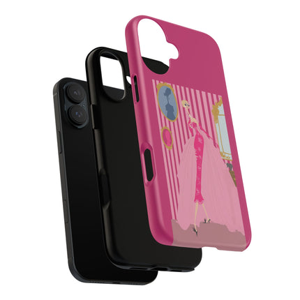 Lady in Pink Phone Case – Graceful Sophistication