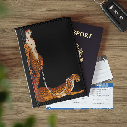Leopard Queen Passport Cover – Exotic Glamour & Timeless Luxury