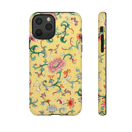 Flower Illustration by Owen Jones Phone Cases