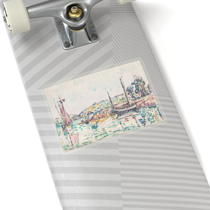 Concarneau by Paul Signac Kiss-Cut Stickers (4 Sizes)