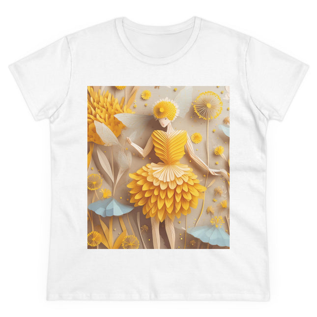 Dandelion Fairy Women's Midweight Cotton Tee