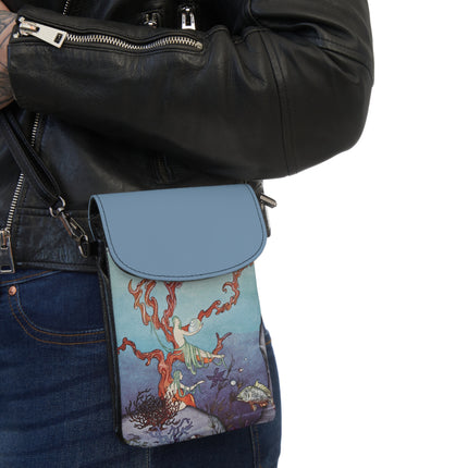 Beautiful Shells by Virginia Frances Sterrett Small Cell Phone Wallet