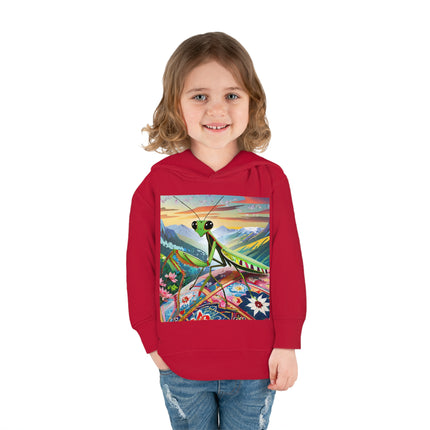 The Joyful Mantis Toddler Pullover Fleece Hoodie