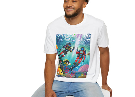 FBI Robot Dive Team Softstyle T-Shirt