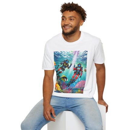FBI Robot Dive Team Softstyle T-Shirt