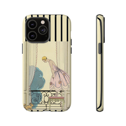 Falbalas et fanfreluches, La Souris by George Barbier Phone Cases