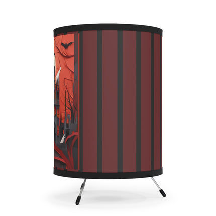 Halloween Night Scene Tripod Lamp