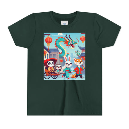 The Little Dragon and Friends Youth Short Sleeve Tee