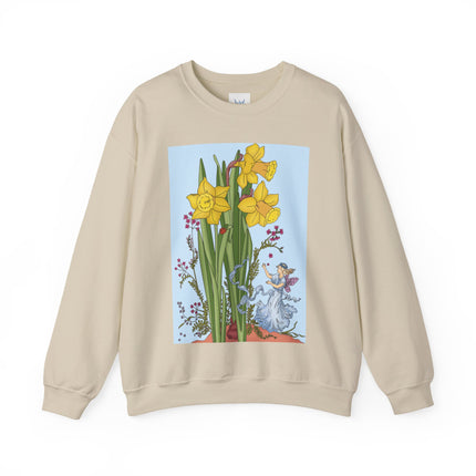 Daffodil Fairy Unisex Heavy Blend™ Crewneck Sweatshirt