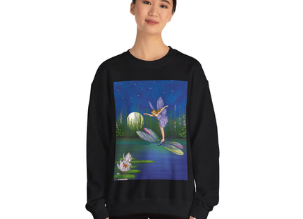 Fairy on a Dragonfly Heavy Blend™ Crewneck Sweatshirt