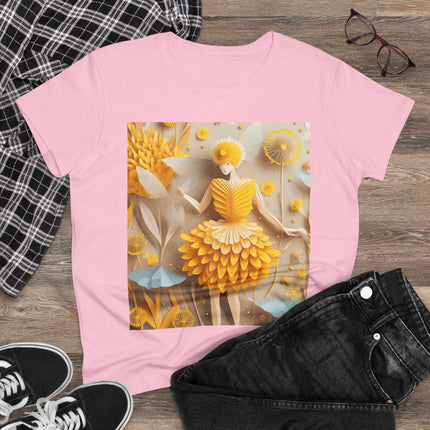 Dandelion Fairy Women's Midweight Cotton Tee