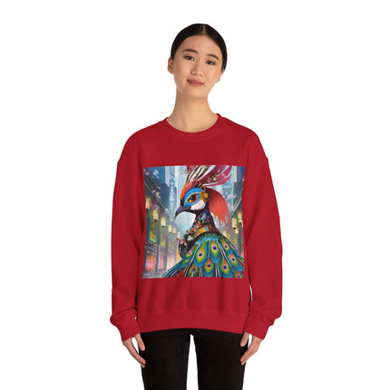 Techno Plumes Unisex Heavy Blend™ Crewneck Sweatshirt