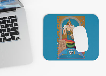 April & Diamond (from the Gem Series) by Sofia Chiostri Mouse Pad, Rectangle