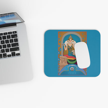 April & Diamond (from the Gem Series) by Sofia Chiostri Mouse Pad, Rectangle