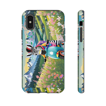 Stripes on Wheels Phone Cases