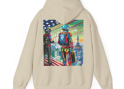 NSA Cyber Punk Computer Hacking Team – Heavy Blend™ Hooded Sweatshirt