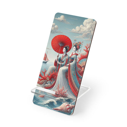 Ladies by the Quiet Sea Mobile Display Stand for Smartphones