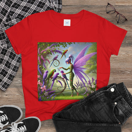 Lavender-Winged Fairy Cotton Tee