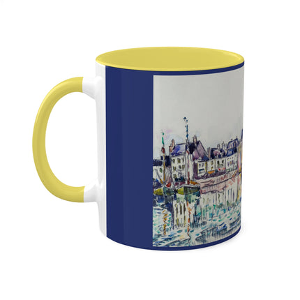 Le Croisic by Paul Signac Colorful Mugs, 11oz