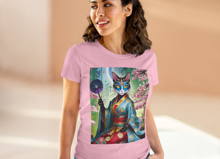 Cyberpunk Geisha Cotton Tee