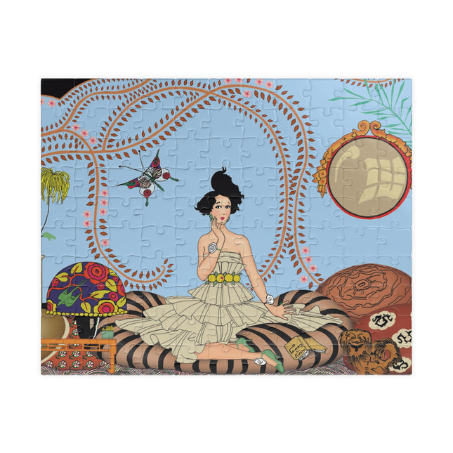 Minuit … ou l’appartement à la mode by George Barbier Puzzle (110, 252, 520-piece)