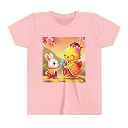 Whimsical Springtime Exchange Youth Short Sleeve Tee