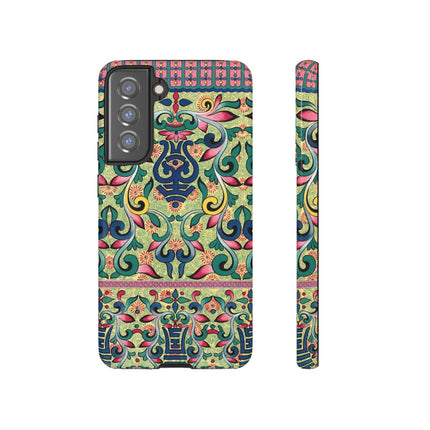 Colorful Flower Pattern by Owen Jones Phone Cases