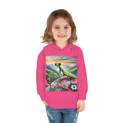 The Joyful Mantis Toddler Pullover Fleece Hoodie