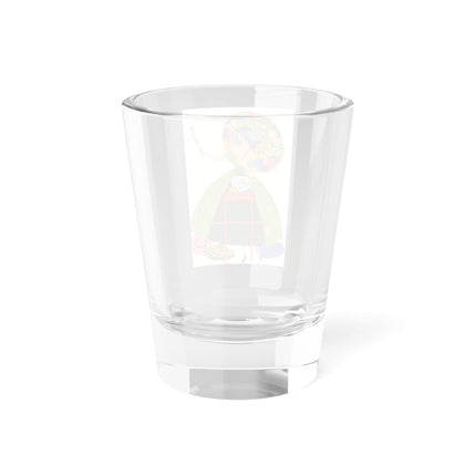 Lady with the Golden Fish Shot Glass – Whimsical Fashion & Playful Fantasy