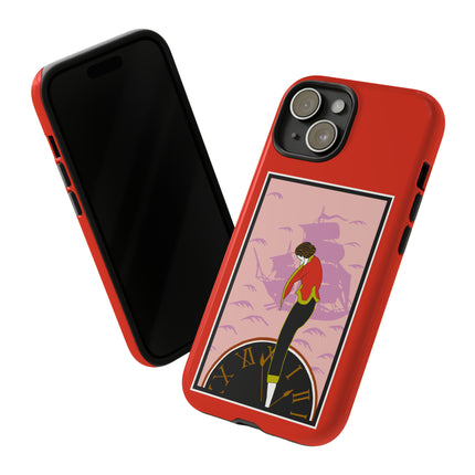 Woman Waiting for her Beloved at 1:59 by Kobayashi Kaichi Phone Case