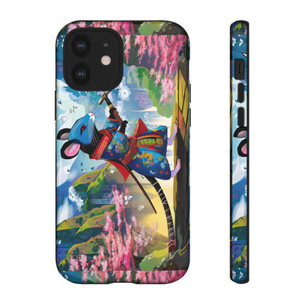 Cyber Samurai Rat Phone Cases