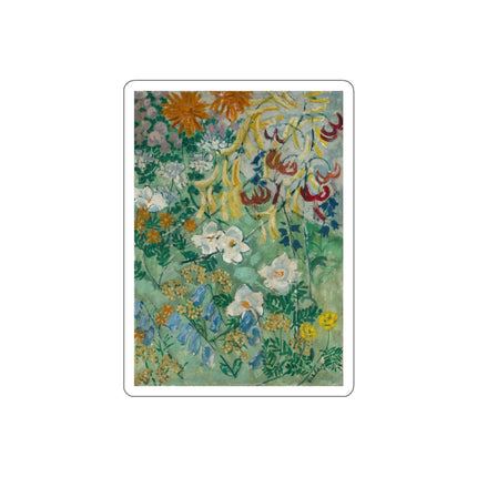 Flowers by August Babberger Die-Cut Stickers (5 Sizes)