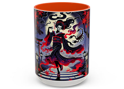 Halloween Sorceress Colorful Mugs (11oz, 15oz)