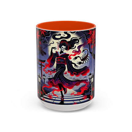 Halloween Sorceress Colorful Mugs (11oz, 15oz)