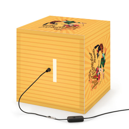 The Bewitching Ride Light Cube Lamp