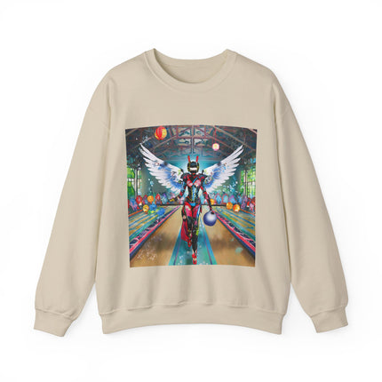 Samurai Robot Angels Unisex Heavy Blend™ Crewneck Sweatshirt