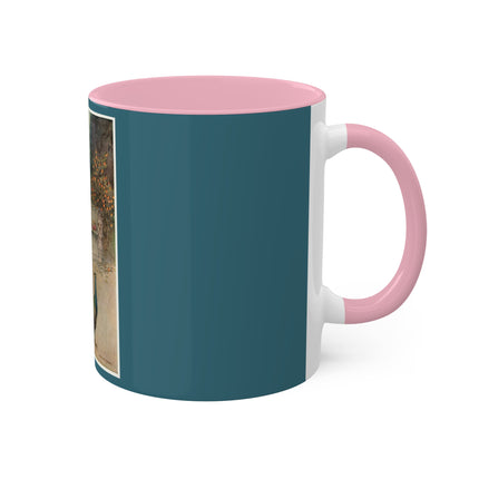 Preziosa in the Garden by Warwick Goble Colorful Mugs, 11oz