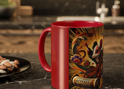 Theatrical Mouse on a Mission Colorful Mugs (11oz, 15oz)