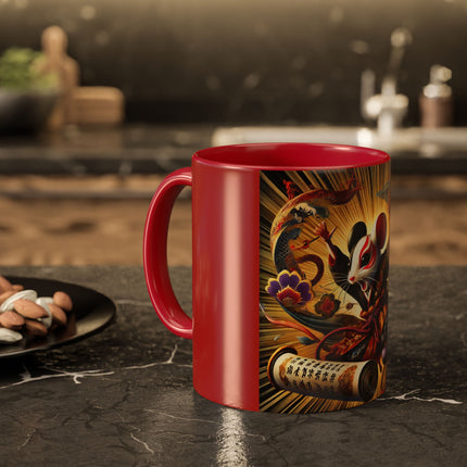 Theatrical Mouse on a Mission Colorful Mugs (11oz, 15oz)