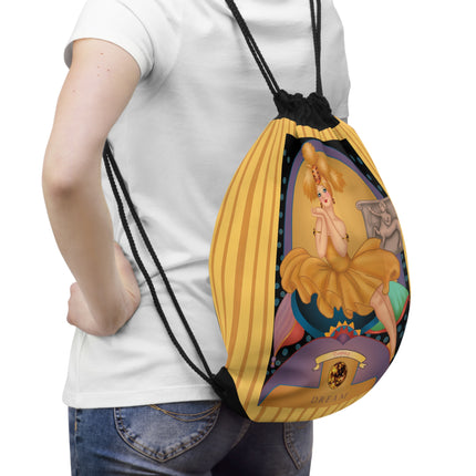 November & Topaz Zodiac Drawstring Bag